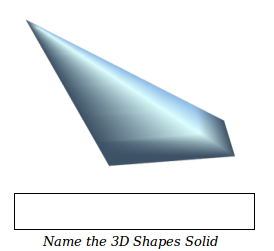 Geometry Worksheets for Identifying 3-D Solids