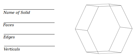 Geometry Worksheets for Describing Polyhedra